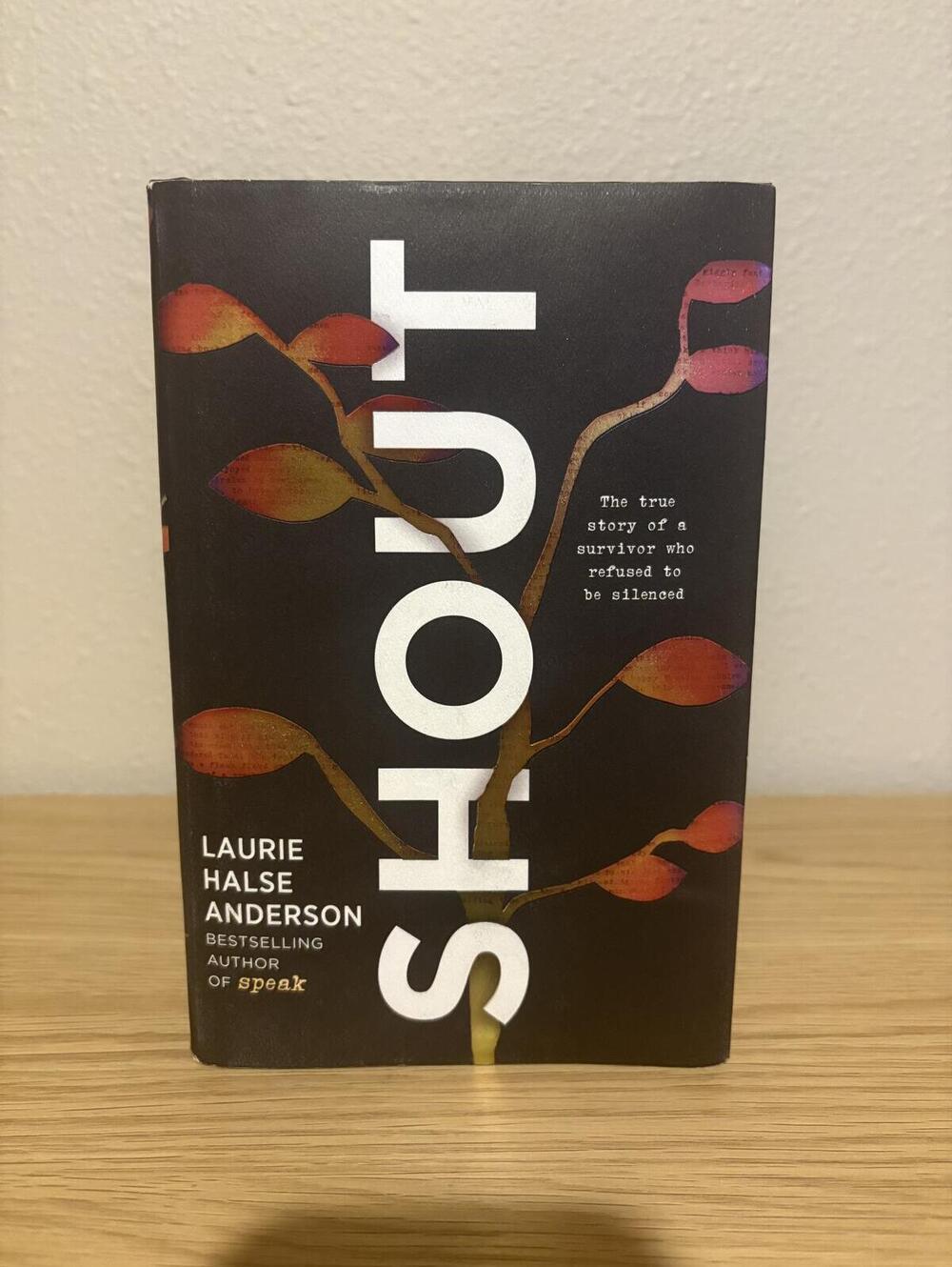 Shout by Laurie Halse Anderson Hardcover 2019 Viking Memoir